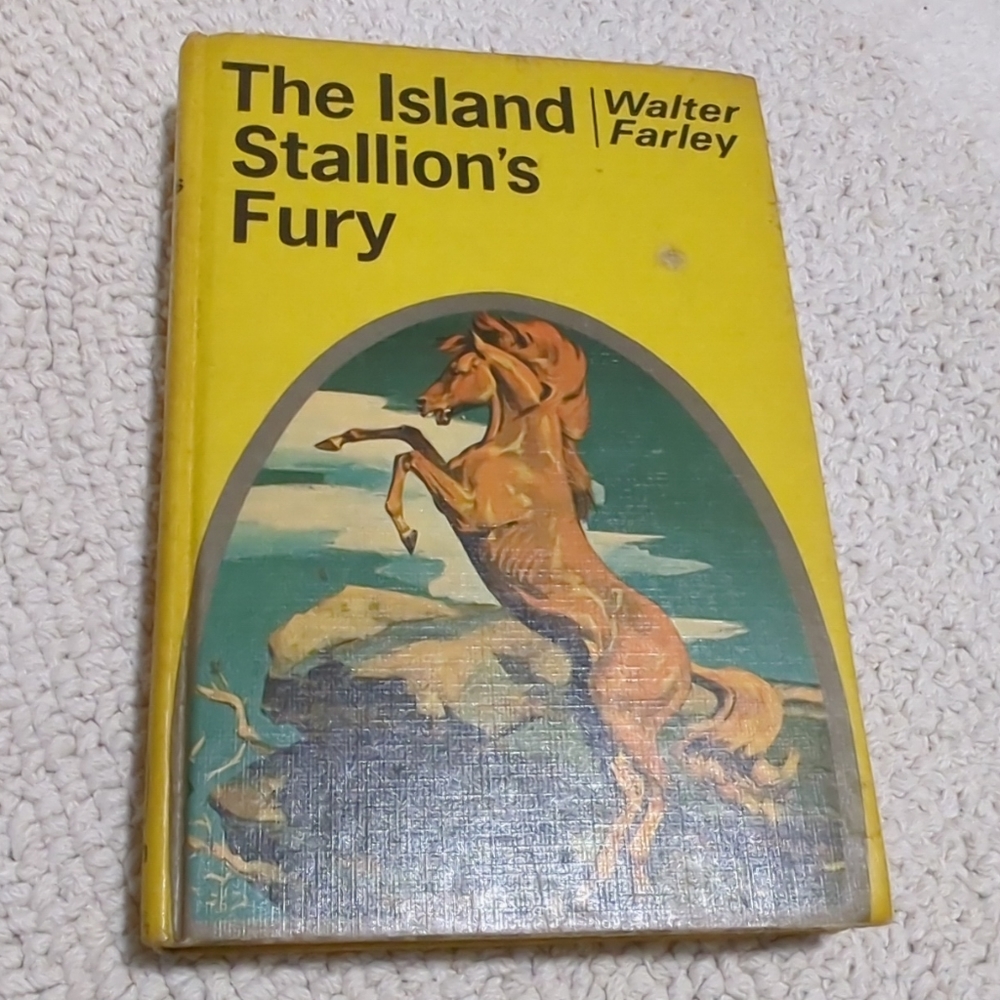 The Island Stallion's Fury Walter Farley 1951 1st Edition Hardcover Random House